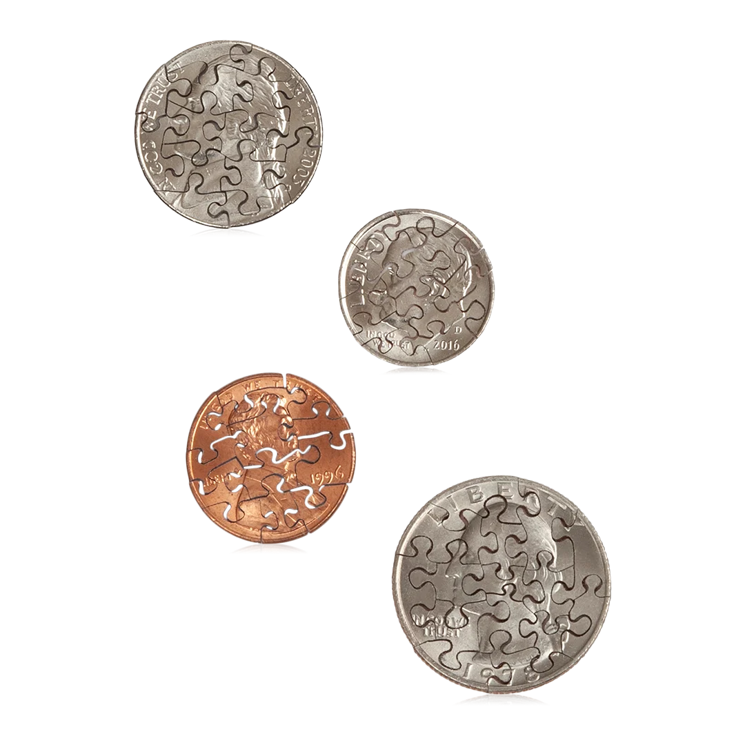 Pocket Change Jigsaw Puzzles